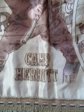 Antique WWI Camp Merritt NJ Silk Sweetheart Pillow Sham Hand Colored Home Front