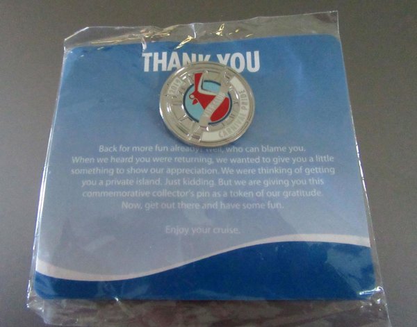 Carnival Pride VIFP Pin 2019 Never Used Sealed