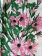 Vintage Pink Daisies Giancarlo Paoli Scarf
