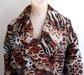 1980's- 90's Fu Da Silk Double Breasted Tiger Coat Never Worn With Tags