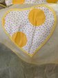 1950's Reversible Polka Dot Hostess Apron Cutie! Vintage Kitchen
