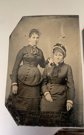 Tin Type Photos Perturbed Dapper Gentleman Yong Girl And Sisters?