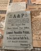 Vintage Trade Card Lot Advertising Ephemera