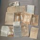 Vintage Trade Card Lot Advertising Ephemera