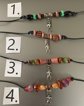 Sterling Silver Tiki Pendant  Beaded Necklace Your Choice Never Worn