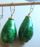 Vintage 1960's Mod Teardrop Pierced Earrings Never Worn Your Choice