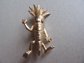 Vintage Anthropomorphic Winking Carrot Pin Napier Signed Figural