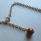 Vintage Bakelite Necklace and Matching Bracelet Peanut Butter