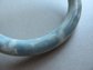 Vintage Lucite Clouds Bangle Bracelet
