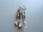 Anthropomorphic Rotten Banana Google Eyes Pin 