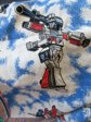 Vintage Transformers Curtains Pair 1980's Toys