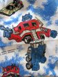 Vintage Transformers Curtains Pair 1980's Toys