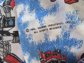 Vintage Transformers Curtains Pair 1980's Toys