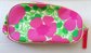 Mod Style Lilly Pulitzer Estée Lauder Pink Poppies Cosmetic Bag Never Used