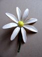 Mod 1960's Signed Sandor Large Daisy Pin