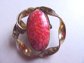Vintage Art Glass Sandor Signed Pin Brooch
