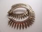 1990's Spikey Rhinestone Pierced New Wave Earrings Never Worn