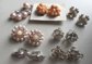 Vintage Earrings Lot Cluster Coro Lisner Clip and Screwbacks