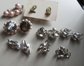Vintage Earrings Lot Cluster Coro Lisner Clip and Screwbacks