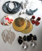 Vintage 1990's Pierced Earrings Lot Never Worn