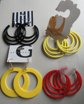 Hoop Pierced Earrings Lot Never Worn