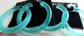 Frosted Lucite Pierced Hoops Earrings Lot Never Worn