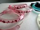 Frosted Lucite Pierced Hoops Earrings Lot Never Worn