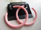 Frosted Lucite Pierced Hoops Earrings Lot Never Worn