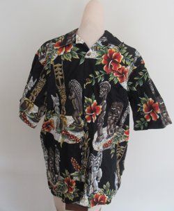 Hilo Hattie Men's Hawaiian Tiki Shirt Luau Never Worn