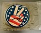 Vintage 1990's Flag Style Peace Sign Air Freshener Never Used Sealed
