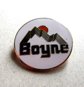 Vintage Boyne Michigan Skiing Enameled Pin