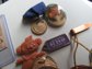 Vintage Junk Drawer Lot Trader Vics Drink Stirrer, Pocket Mirror And More!