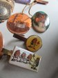 Vintage Junk Drawer Lot Trader Vics Drink Stirrer, Pocket Mirror And More!