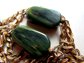 Vintage Blue Moon Bakelite Necklace