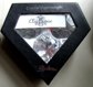 Oleg Cassini Three Diamond Shaped Crystal Paperweights Set 