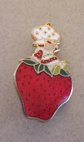 Vintage Strawberry Shortcake Enameled Pin