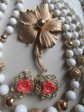 Vintage Jewelry Lot Patelli Pin Necklaces Earrings