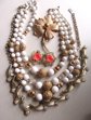 Vintage Jewelry Lot Patelli Pin Necklaces Earrings