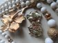 Vintage Jewelry Lot Patelli Pin Necklaces Earrings