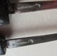 Two Vintage Taxco Sterling Silver Onyx Tiki Cocktail Forks