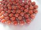 Genuine Stone Necklace 14k Gold Clasp and Spacer beads