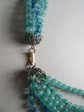 Vintage 1960's Ocean Bubbles Multi Strand Necklace
