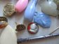 Junk Drawer Lot Bubble Gum Charms 1939 World's Fair Cabochon Wade and More!