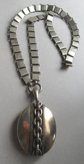 Victorian Book Chain Locket Necklace