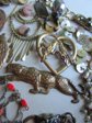 Vintage Pieces Lot Stampings and More Jewelry Craft Making Supplies