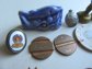 Vintage Collectibles Lot Elvis Perfume Indian Head Penny 1887 Golden Nugget Casini Chip Wade and More