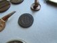 Vintage Collectibles Lot Elvis Perfume Indian Head Penny 1887 Golden Nugget Casini Chip Wade and More