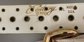 1970's Ladies Studded White Belt Vintage Accessories