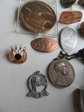 Vintage Collectibles Lot Kennedy Spoon Wonder Bread Ring Long Penies and More