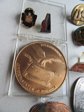 Vintage Collectibles Lot Kennedy Spoon Wonder Bread Ring Long Penies and More